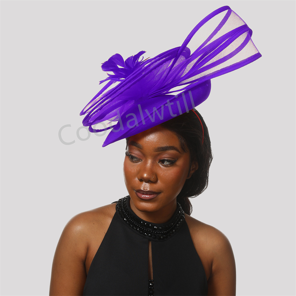 Feather Derby Hat Flower Fasci - огляд і ціна Vintage Fashion Hats
