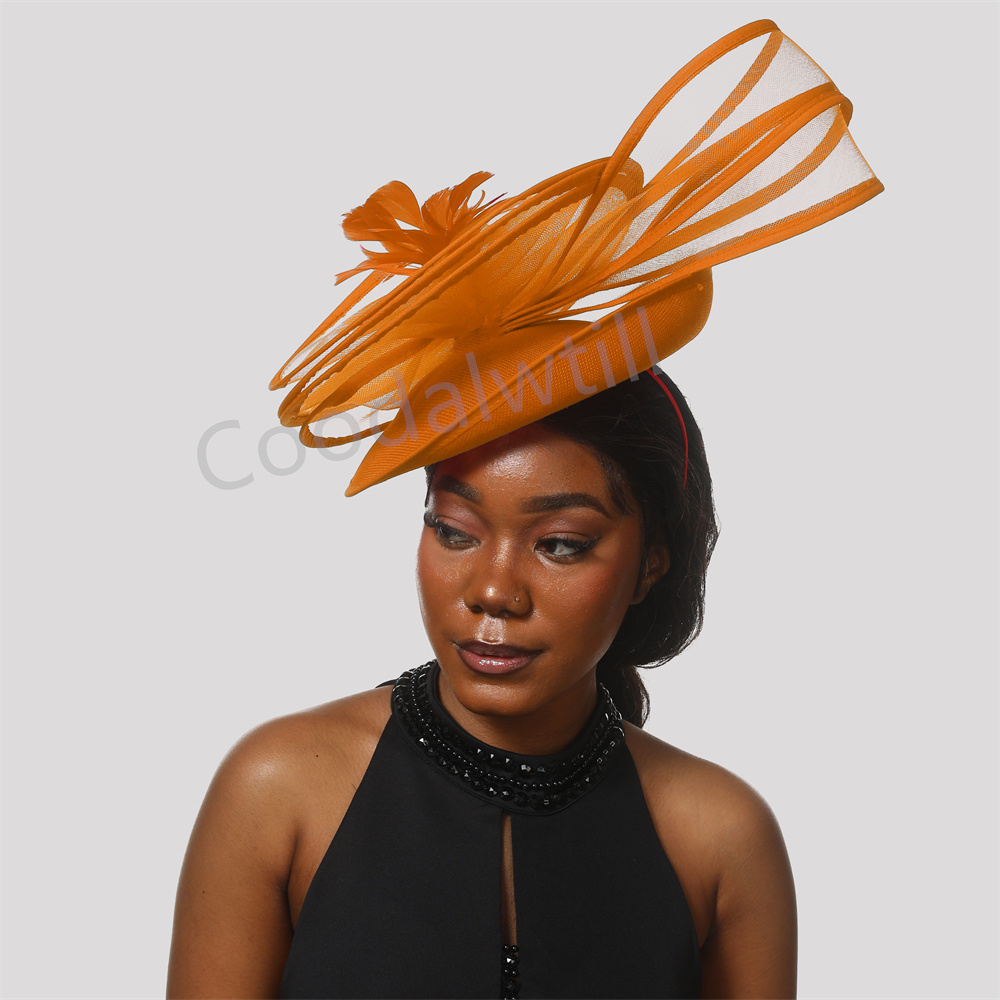 Feather Derby Hat Flower Fasci - огляд і ціна Vintage Fashion Hats