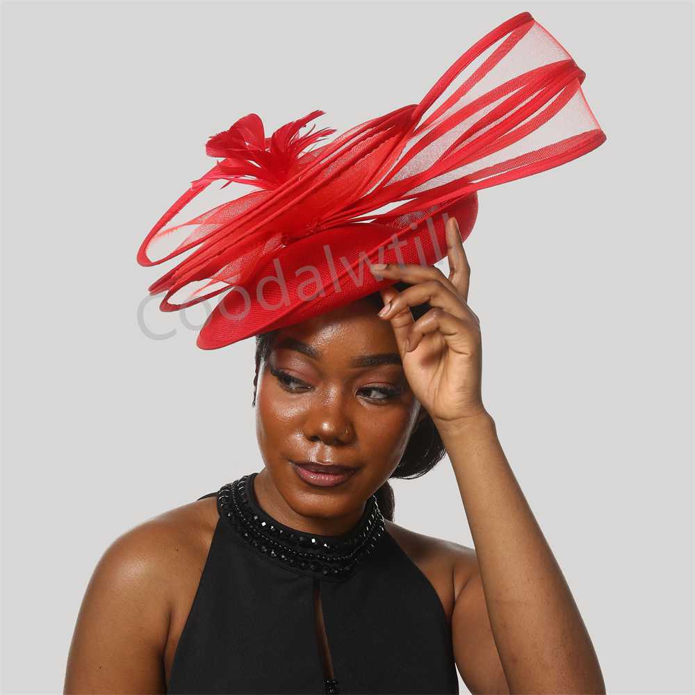 Feather Derby Hat Flower Fasci - огляд і ціна Vintage Fashion Hats