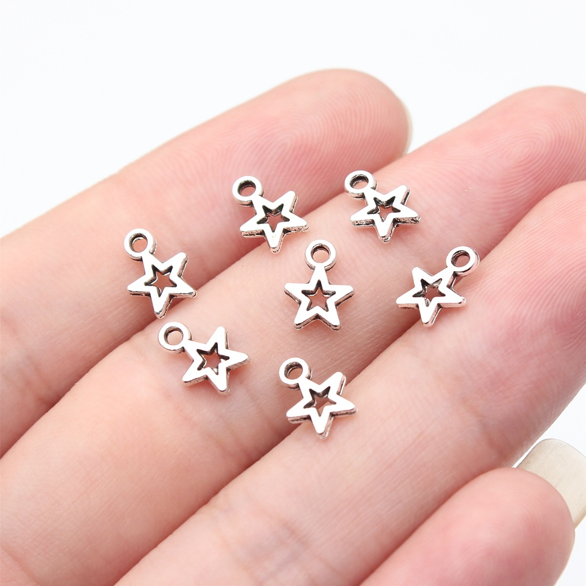 80pcs 8.5x6.2mm(0.33x0.24inch) - огляд і ціна Vintage Fashion Stores