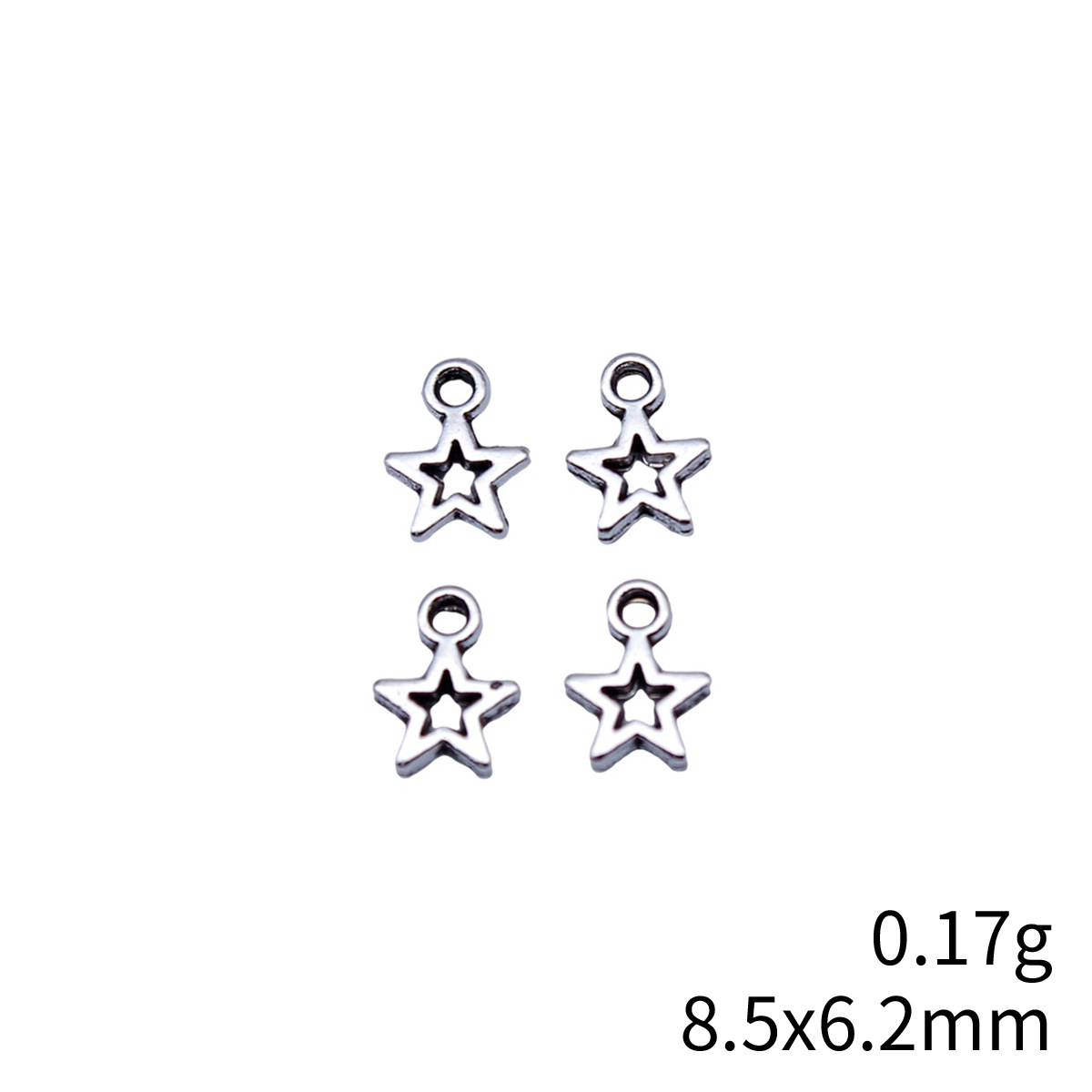 80pcs 8.5x6.2mm(0.33x0.24inch) - огляд і ціна Vintage Fashion Stores