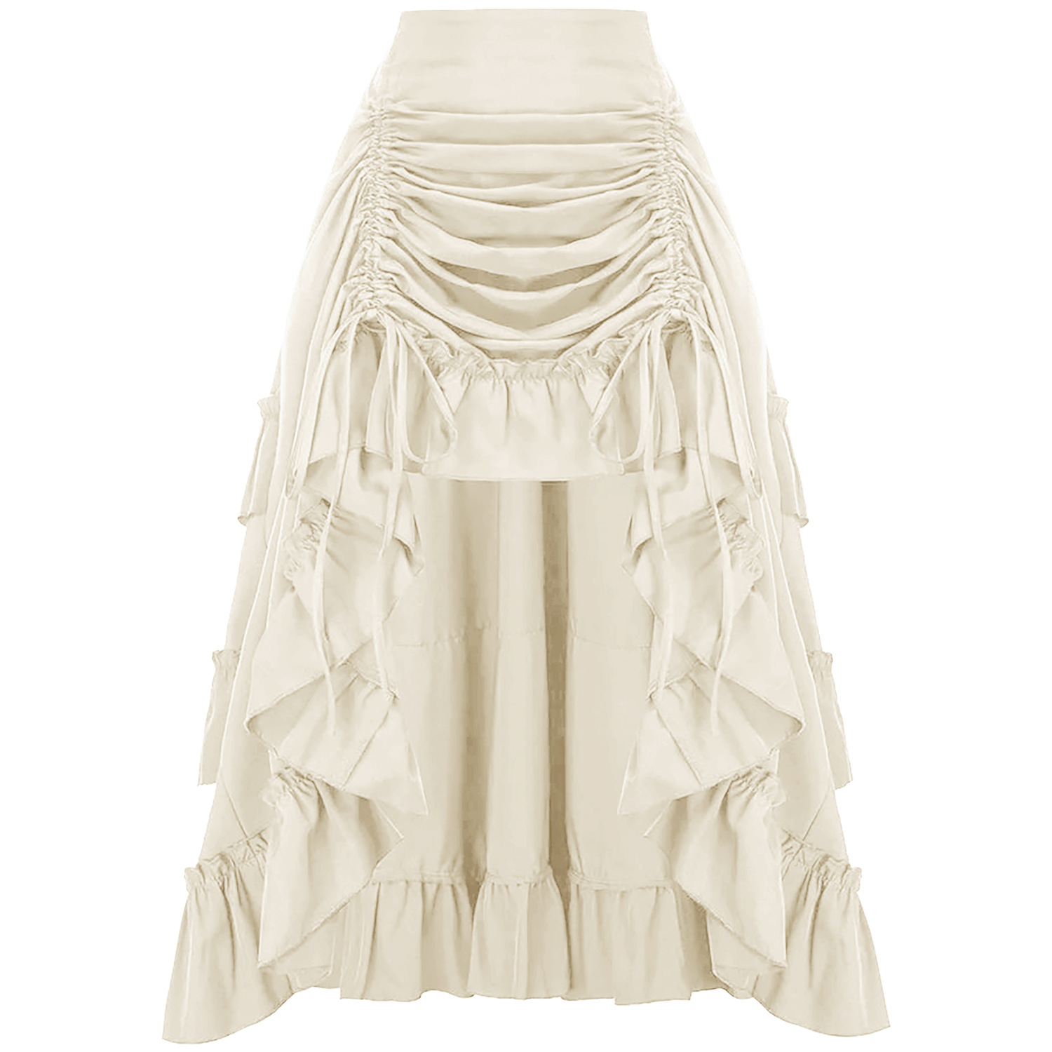 Ruffled High Waisted Long Vict - огляд і ціна Vintage Fashion Stores