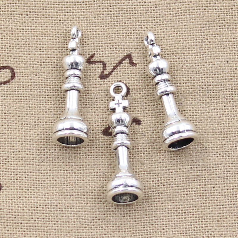 10pcs Charms Chess Knight Bish - огляд і ціна Vintage Fashion Queen