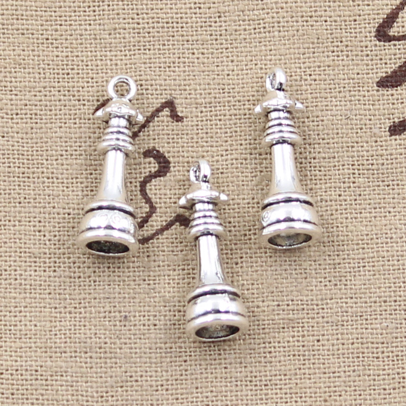 10pcs Charms Chess Knight Bish - огляд і ціна Vintage Fashion Queen