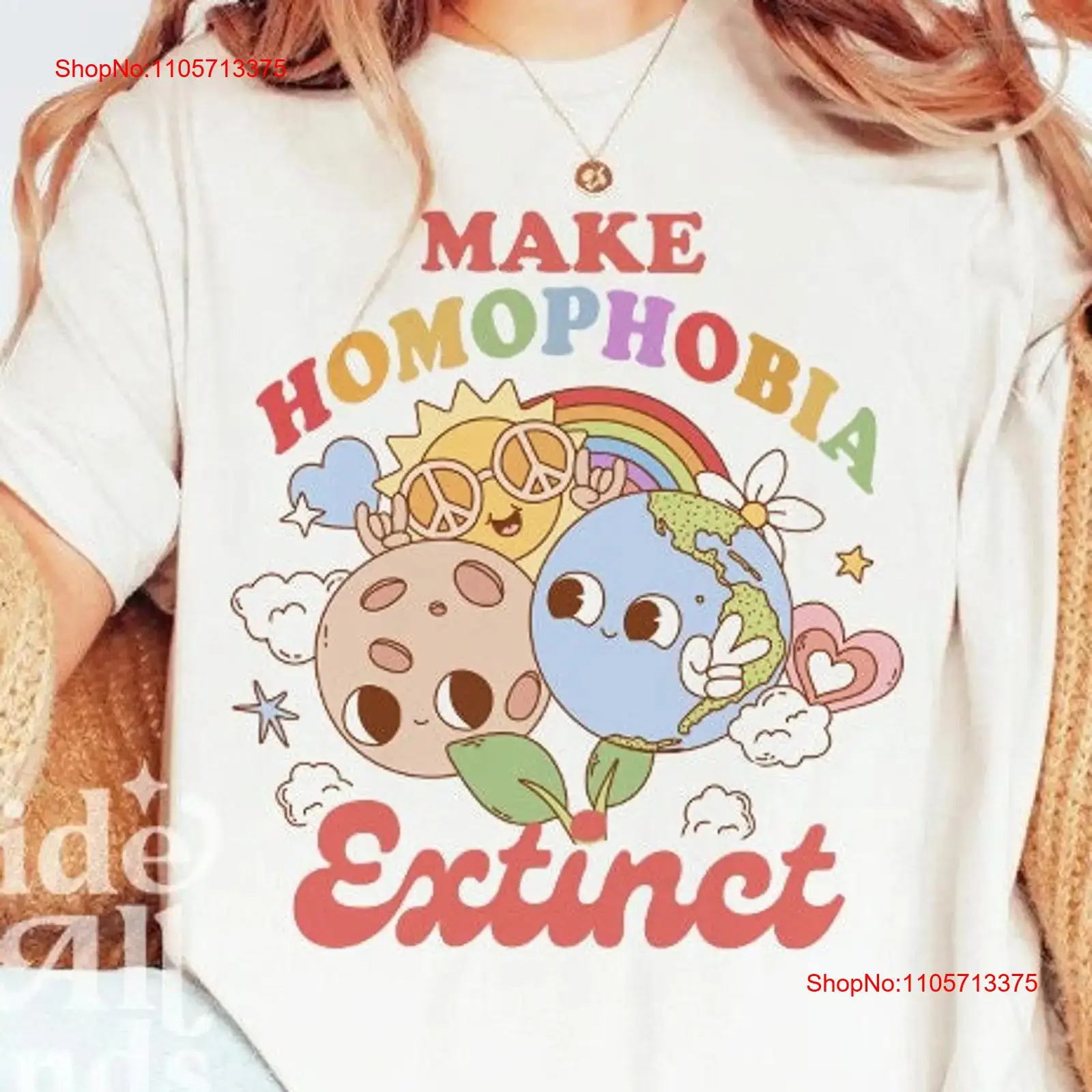 Make homophobia extincT T Shir - огляд і ціна Vintage Queer Fashion
