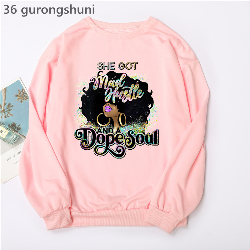 Watercolor Black Girl Magic Ho - огляд і ціна Turtleneck Knit 90S