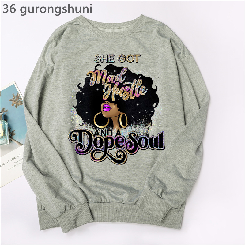 Watercolor Black Girl Magic Ho - огляд і ціна Turtleneck Knit 90S