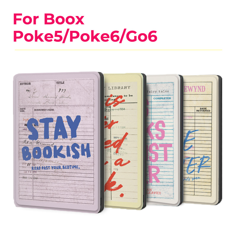 Murmelo Magnetic Case for Boox - огляд і ціна Vintage Fashion Library