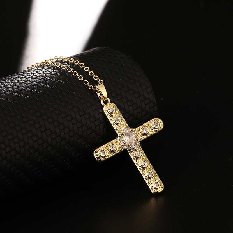 New Design Zircon Cross Pendan - огляд і ціна Vintage Fashion Newtown