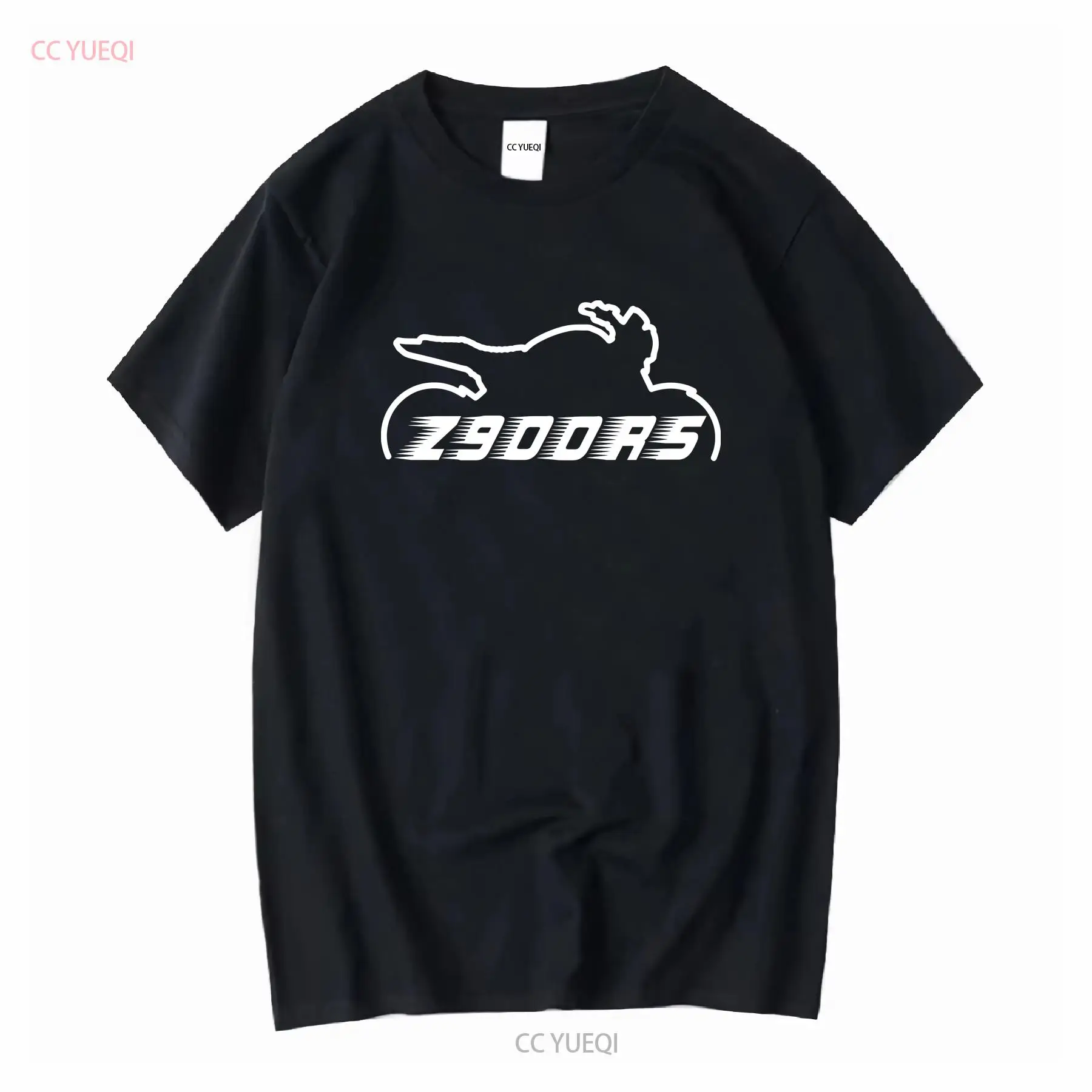 Z900RS Speed Logo T Shirt long - огляд і ціна Vintage Fashion Knitwear