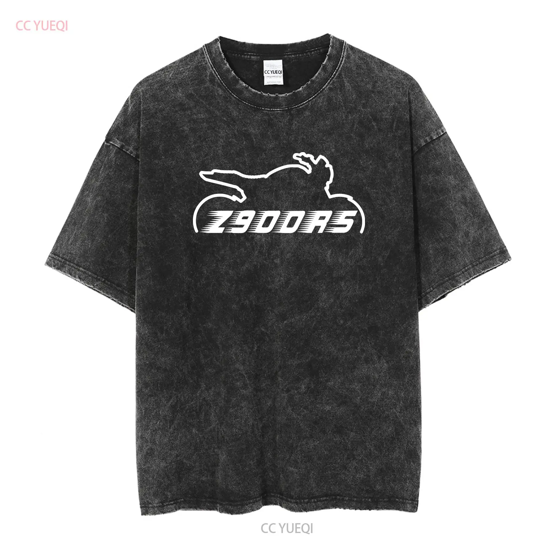 Z900RS Speed Logo T Shirt long - огляд і ціна Vintage Fashion Knitwear