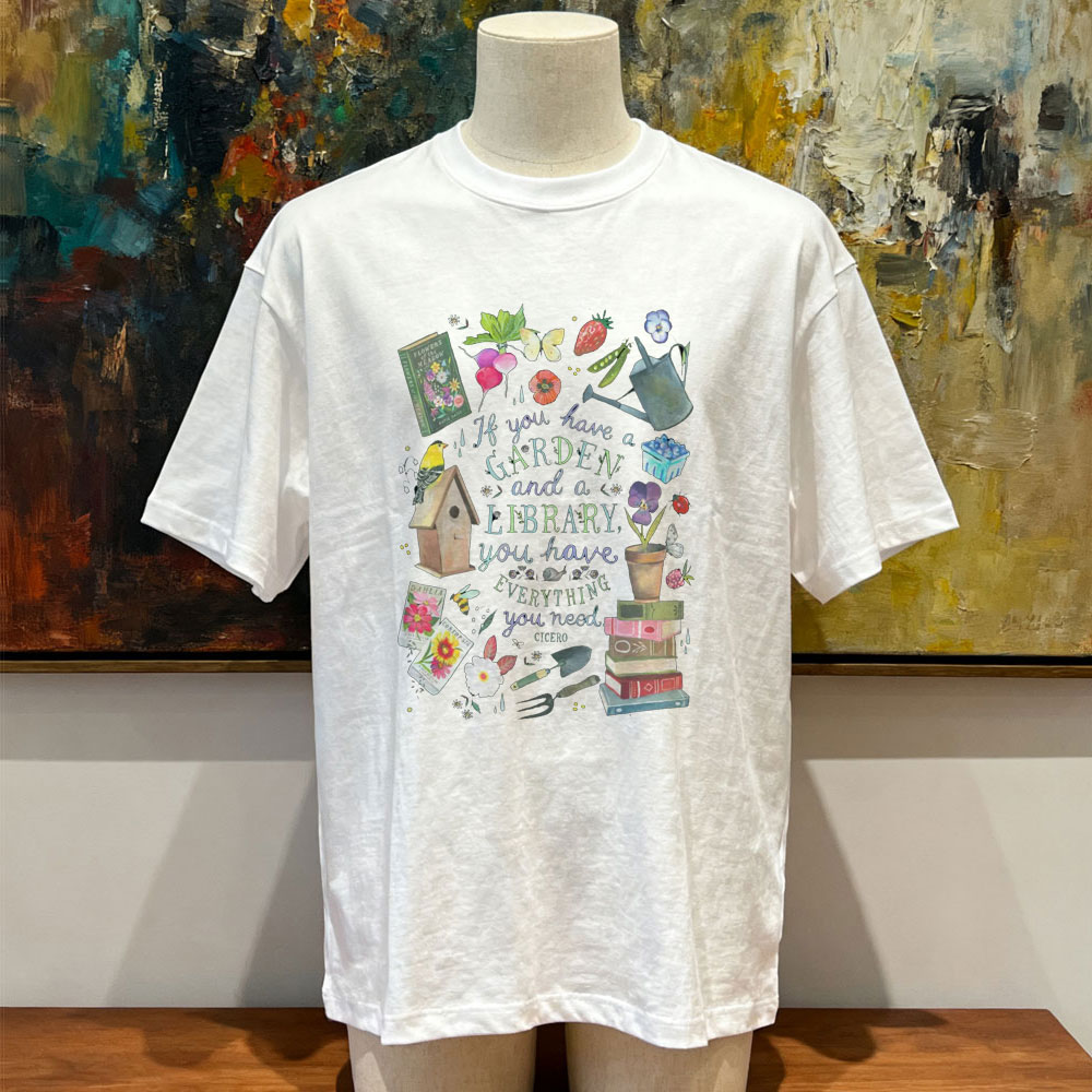 Garden and A Library Unisex Tr - огляд і ціна Vintage Fashion Library