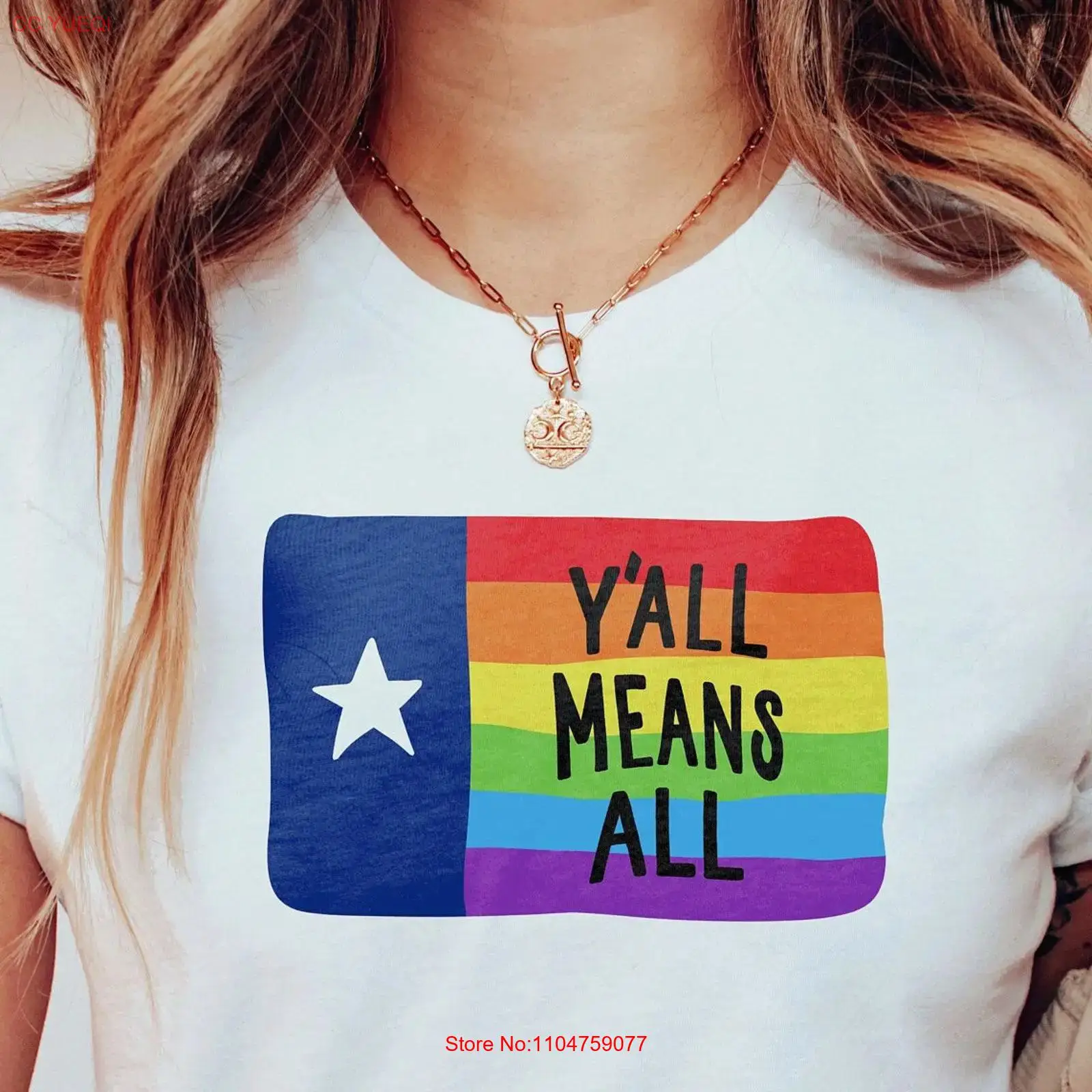 Yall Means Texas T Shirt Queer - огляд і ціна Vintage Queer Fashion