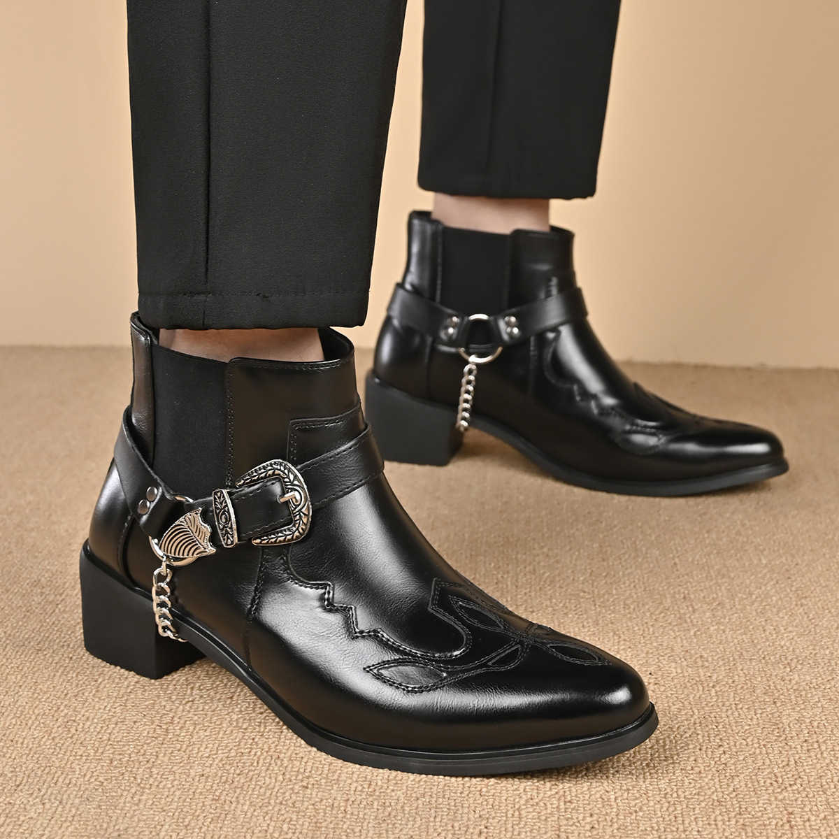Fashion 2026 Men's Vintage Cow - огляд і ціна Vintage Fashion Boots